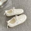 Новые милые кроссовки на толстой подошве для женщин, универсальная студенческая повседневная обувь
