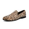 Fashion Leopard Print Loafers Slip On Men Casual Shoes Fashion Men Moccasins Flats Man Party Leop Dress Wedding Shoes Zapatillas Hombre