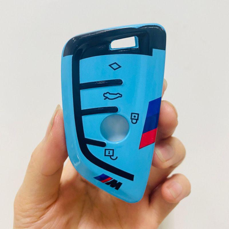 BMW X1/X3/X5/3 Series/iX3/325Li/530/320Li Key Case with Blade and Buckle for X2/X6