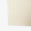 [lacoste] Women's Aran Cable Turtleneck Pullover AF3974-55NXFJ