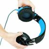 Стерео игровая гарнитура Casque Kotion EACH G2000 Лучшая компьютерная игровая гарнитура с тяжелыми басами для игроков на ПК с микрофоном и светодиодной подсветкой