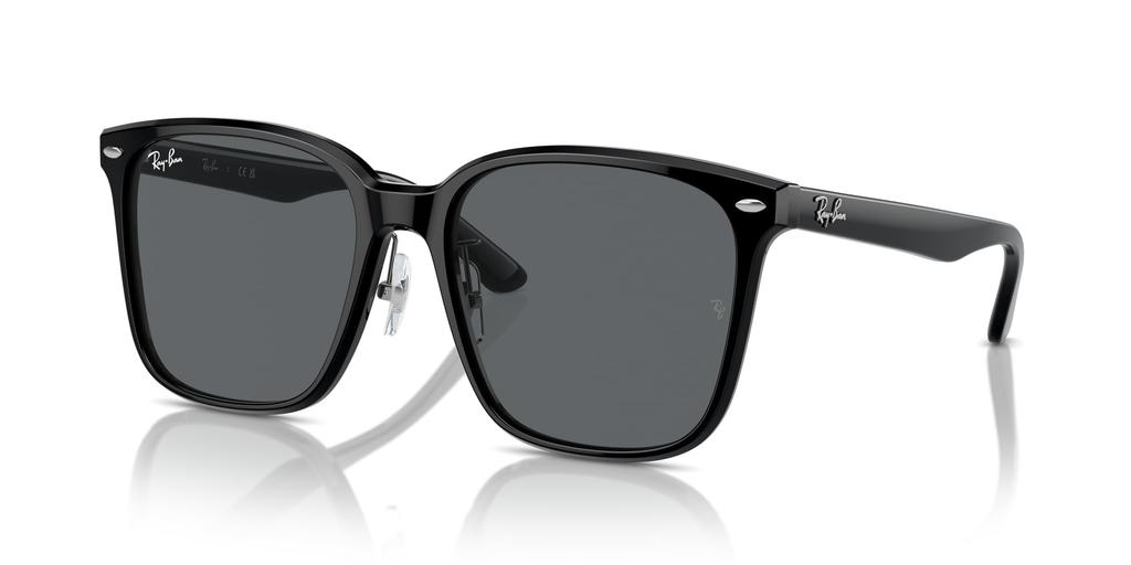 Ray-Ban Солнцезащитные очки RB2206D 901/87 57 - Черные / Темно-серые линзы Посадка на низкую переносицу