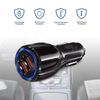 Автомобильный двойной USB-адаптер с поддержкой QC3.0 для планшета и умных устройств