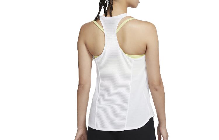 Nike Женские майки-борцовки Белые с racerback CU5717-100