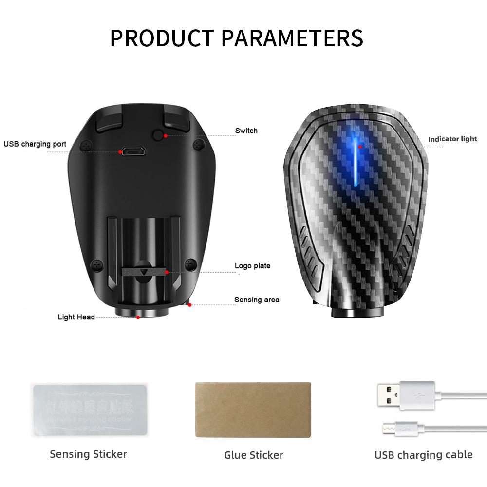 2pcs USB Rechargeable For Volvo XC60 XC90 XC40 XC70 Logo R Design Car Door HD LED Lamps Projector Courtesy Welcome Lights