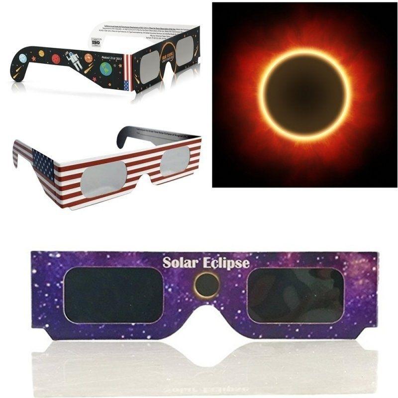 2024 Charming New Fashion Galaxy Edition Solar Eclipse Glasses ISO Standard Viewing Cool Tool Gifts