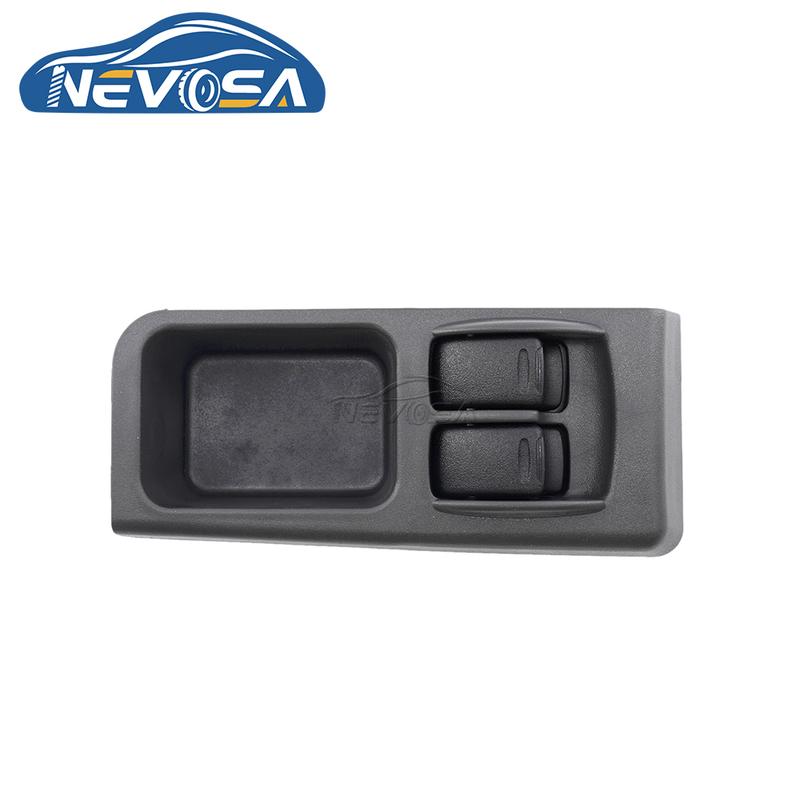 NEVOSA 96230793 For Daewoo Lanos 6 P 2 Button LHD Front Left Side Car Window Lifter Control Switch Doulb Glass Lifter Button