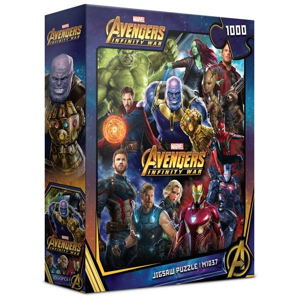 Пазл Life Marvel Avengers Infinity War Jigsaw Puzzle M1037, 1000 деталей, разные цвета Пазл, Детские игры, Развивающие игрушки