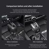 Car Badge Knob Handle Cover Gear Head Shift Emblem Stickers Decoration Decal Interiors For Volvo XC90 XC60 S60 V60 XC40 S90 V90