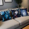 B-Billie E-Eilish Anime Style Pillowcase 45X45Cm Sofa Bed Cushion Cover For Bedroom Car Office Sofa Fashion Perfect Fan Gift