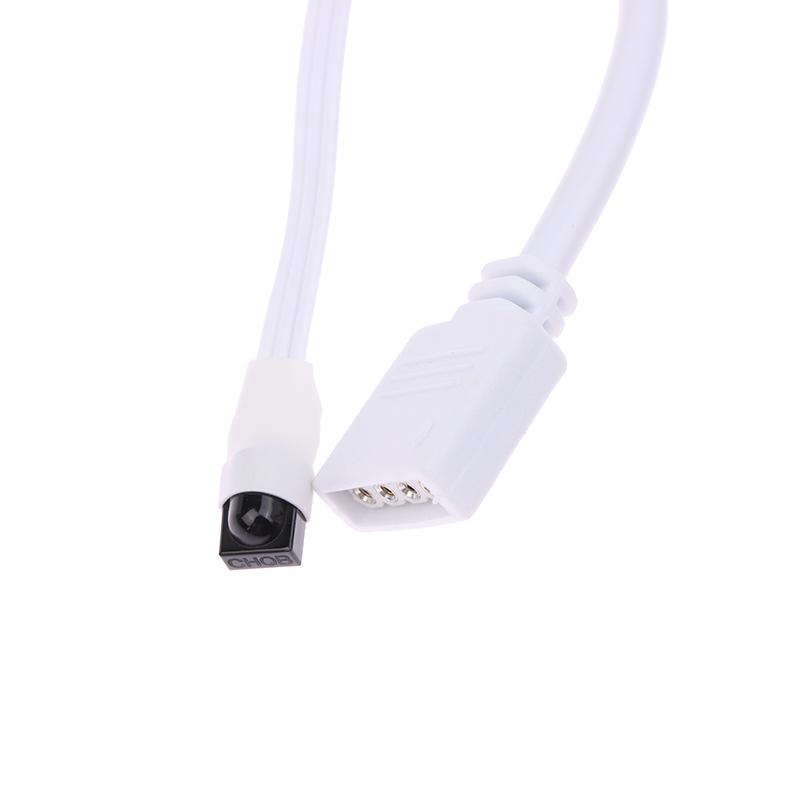 Светодиодный контроллер 24 клавиши светодиодный ИК RGB контроллер коробка 1 к 2 контроллер ИК пульт дистанционного управления диммер Dc12V для RGB 3528 5050 светодиодные ленты