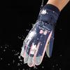 Kids' Winter Touch Screen Ski Gloves - Non-Slip, Windproof, Warm, Five-Finger Design with Velvet Lining
