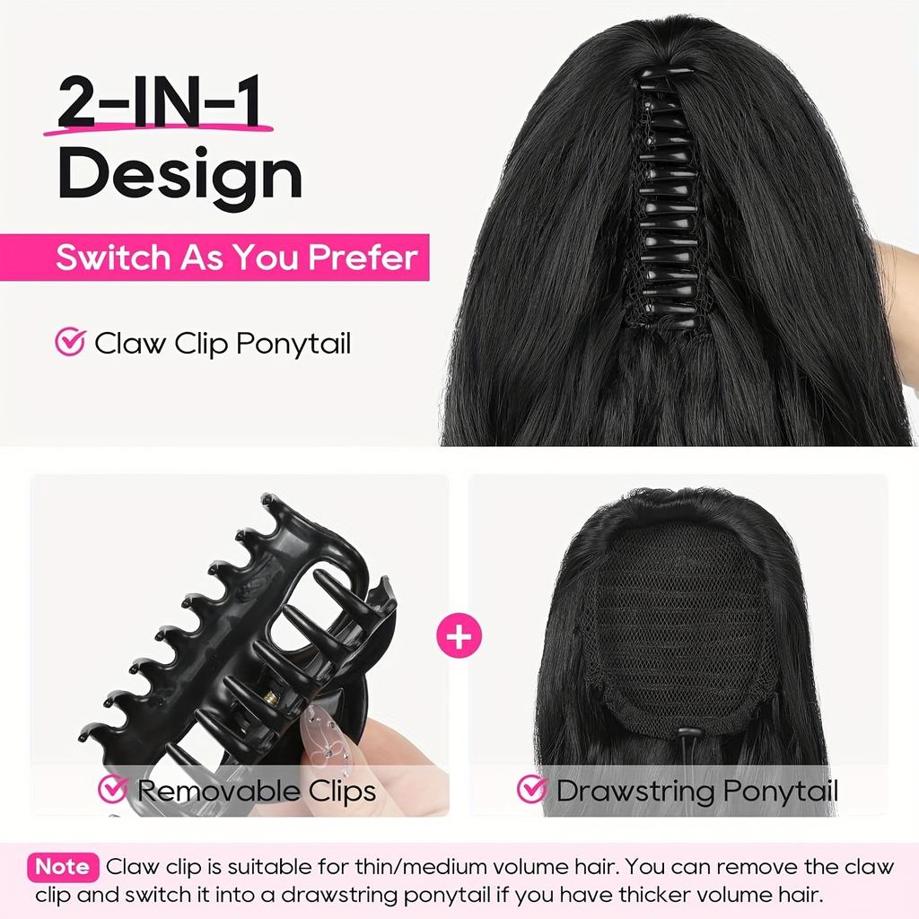 MISSQUEEN Синтетический длинный волнистый накладной хвостик для наращивания волос, зажим для волос, хвостик для женщин, накладные волосы, накладной хвостик