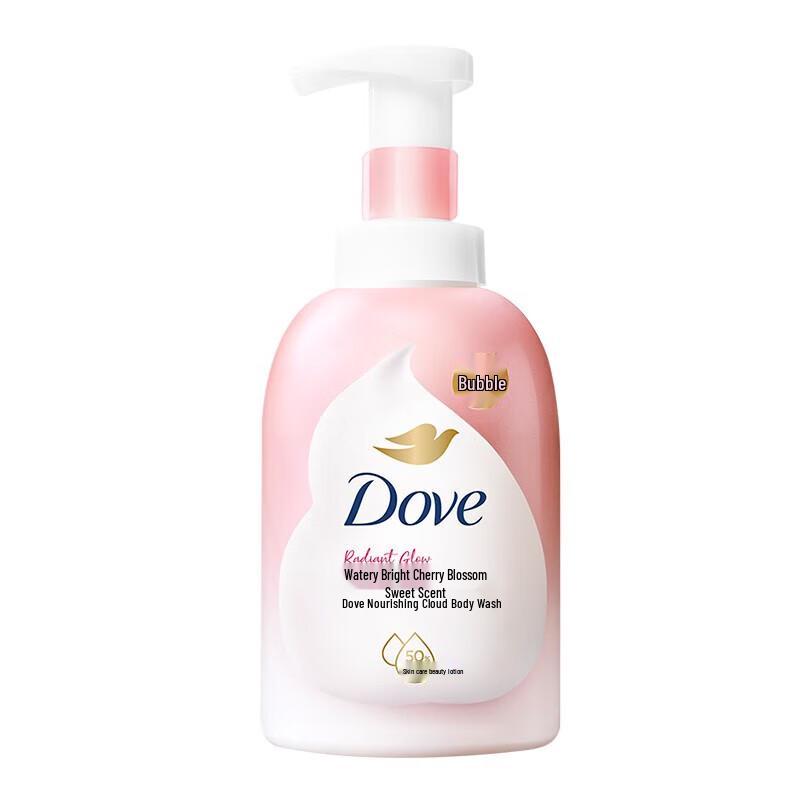 DOVE Увлажняющий набор пены для душа «Цветок вишни»