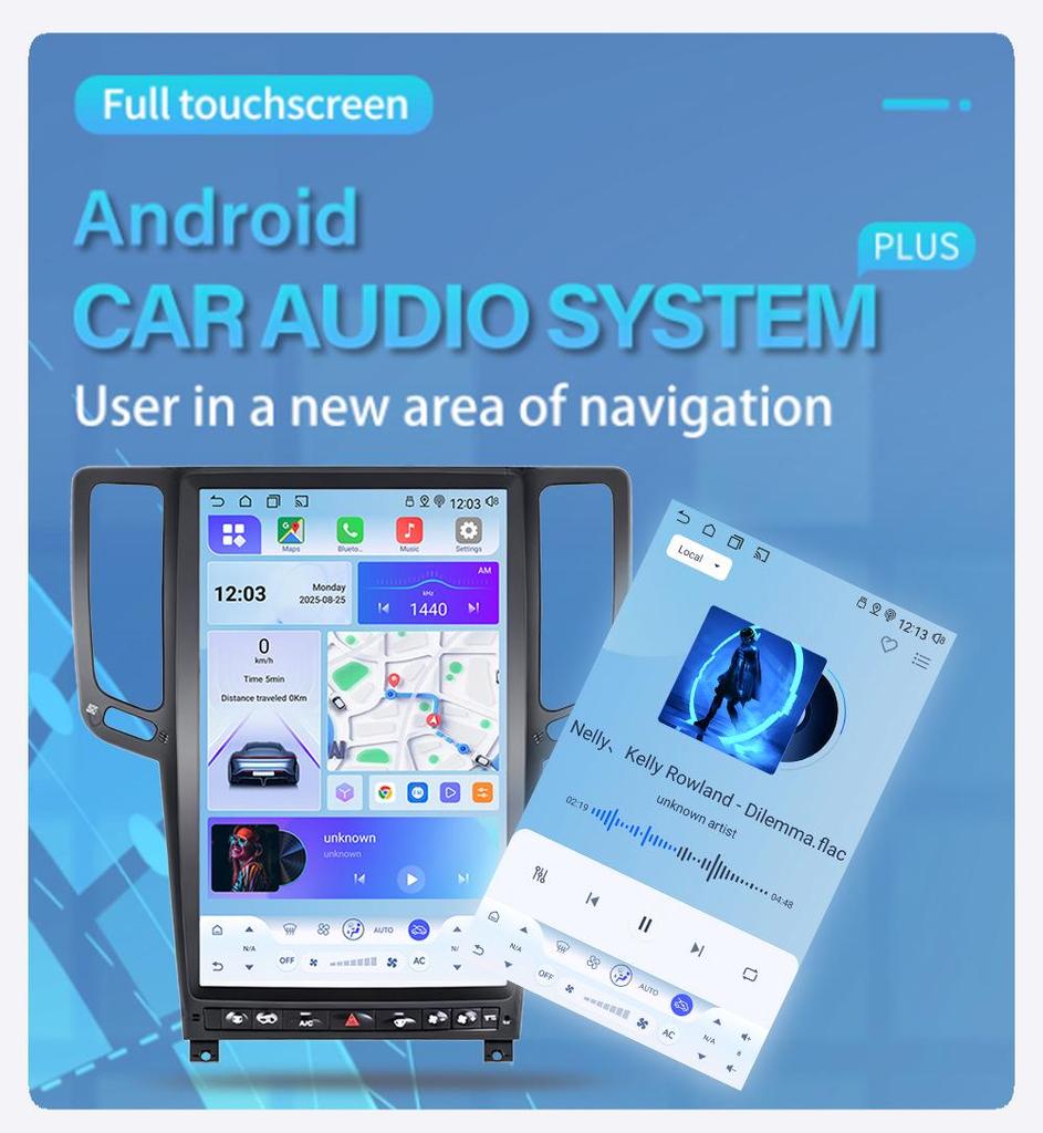 Infiniti G25/G37 Navigation System: Qualcomm 8-Core All-in-One