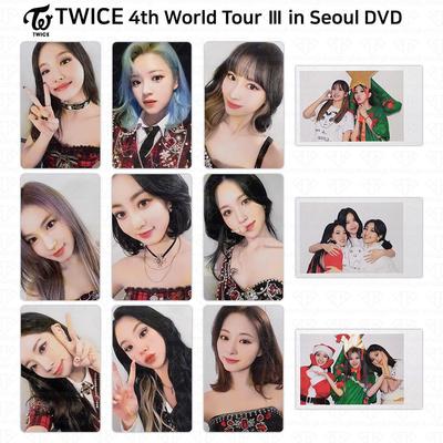 Четвертое мировое турне III в Сеуле DVD Официальная фотокарточка Polaroid KPOP K-POP