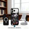 Saturn Solar system Phone Case For iPhone 17,16,15,14,13,12,Pro,Max For Magsafe Magnetic Wireless Charging