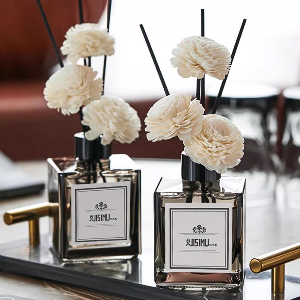 Беспламенный Аромат для дома fragrans gardenia Ароматерапевтическое масло с палочками-диффузорами Жидкий освежитель воздуха Комнатный декор Украшения