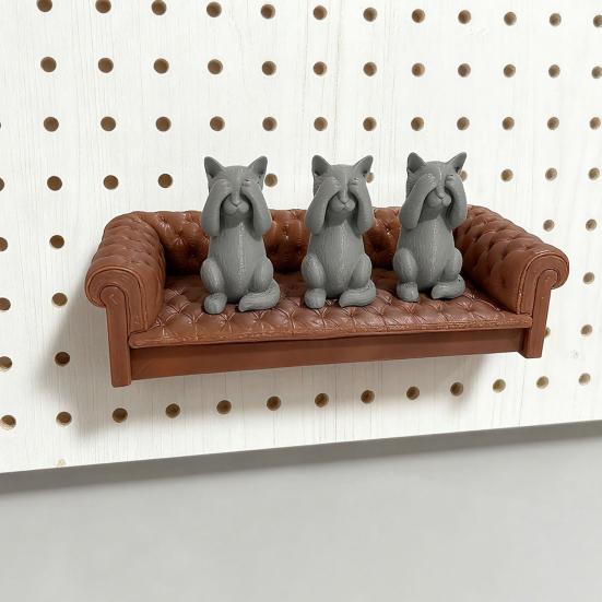 Органайзер для полок на перфорированной панели, перфорированная панель, украшение для дивана, расширяемая система полок на перфорированной панели, настенный декор, полка