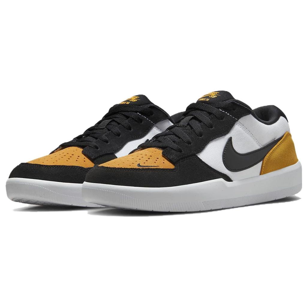 Nike Force 58 SB Yellow Toe Unisex Sneakers Black University-Gold White DV5477-700