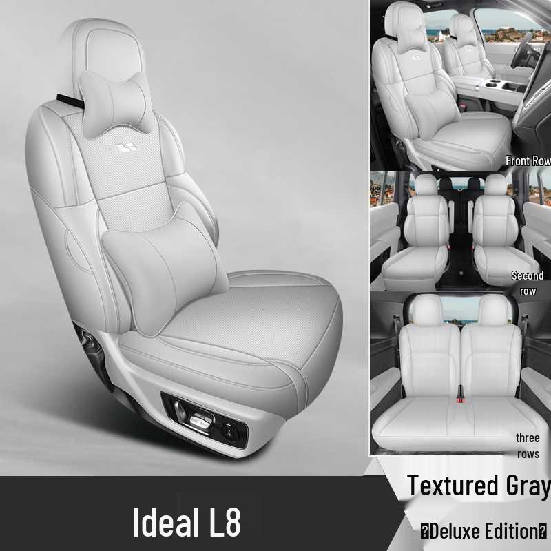 Li Auto L8 All-Season Full Coverage Car Seat Cover and Cushion Set