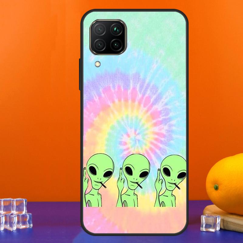Чехол 'Инопланетный НЛО' для Huawei Nova 7i 8i 11i 12i 12s 9 10 SE Y91 Y90 Y60 Y70 Y72 Y61 P30 P40 Lite P60 Pro