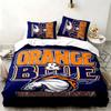 Denver Broncos 3pc Set Perfect for Bedroom Use Comfortable Bedding Set Includes a Duvet Cover and Two Pillowcases Ideal Birthday or Christmas Gift