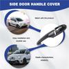 Protective Exterior Car Door Handle Cover Trim Side Handle For Fiat 500 Abarth 595 695