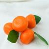 And Leaves Fruit Display Imitation Fruits Fake Oranges Artificial Fruit Tangerine Model Party Decor