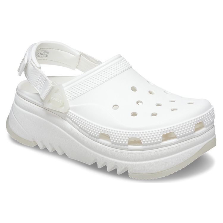 Crocs EVA Non-Slip Durable Low-Top Clogs Women Footwear White 208365-100