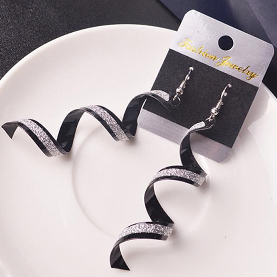 Женские серьги-капли в стиле ретро из бисера, длинные висячие серьги-крючки, ювелирные изделия