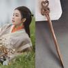 Ethnic Style Wooden Hair Stick Tassel Hanfu Hairpin Retro   For Girl