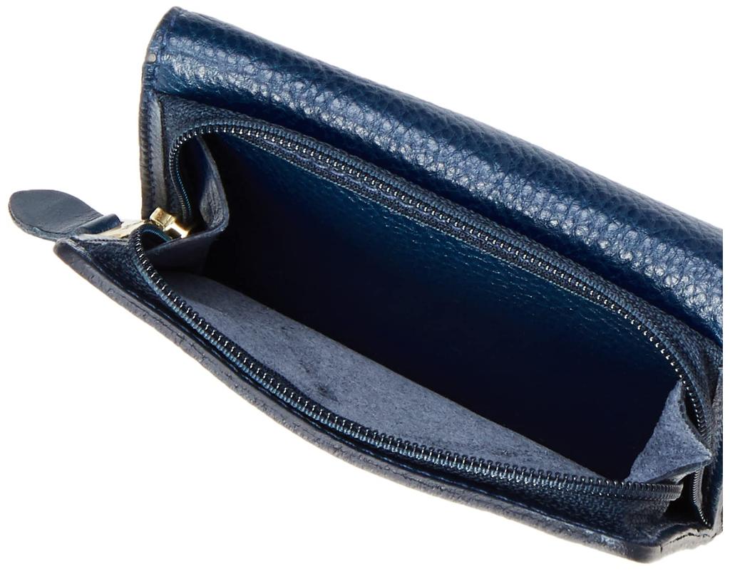 Кошелек SMW036 PV0005 Classic C0593 Blu [Il Bizonte] тройного сложения [товар]