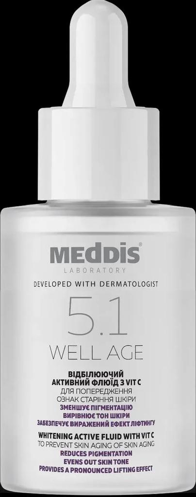 Осветляющий активный флюид с Vit C Well Age Meddis 30 мл
