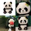 Mahjong Panda Plush Toy Soft Cute Animal Stuffed Doll For Kid And Gift Giving