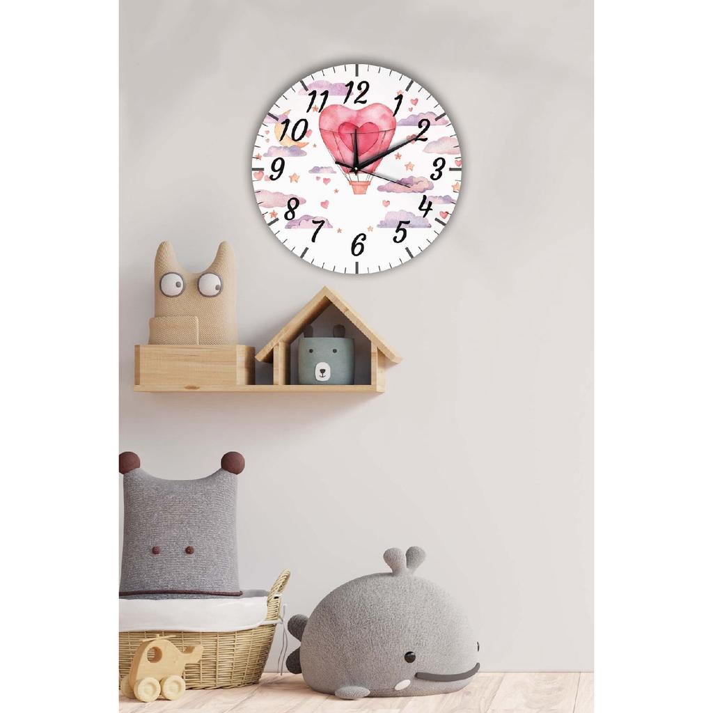Decorative Children's Room Wall Clock 30x30cm