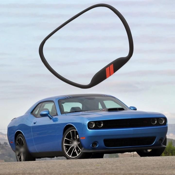 Автомобильная отделка рулевого колеса для Dodge Challenger Charger 2015+ для Durango Аксессуары для автомобильных колпаков