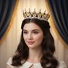 Elegant Bridal Tiara Vintage Crystal Headpieces King Rhinestone Wedding Crown  Special Event