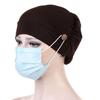 Solid Color Chemo Cap Hair Accessories Cotton Turban New Cap Button Render  Women