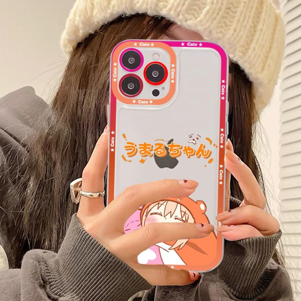 Чехол для телефона с аниме Himouto Umaru-chan Для iPhone 15 13 14 Pro Max XS XR 12 11 Pro 13 Mini Мягкий прозрачный задний чехол