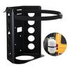 Outdoor RV Gas Holder Propane Tank Stainless Steel Adjustable Mounting Bracket Strap Design Heavy Duty Anti Scratch Bracket Rust Resistant