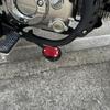 Накладка на педаль тормоза MORIN RACING для Honda Monkey 125 / Накладка на педаль тормоза для HONDA Monkey125 JB02 JB03 JB05 (SilverxBlue)