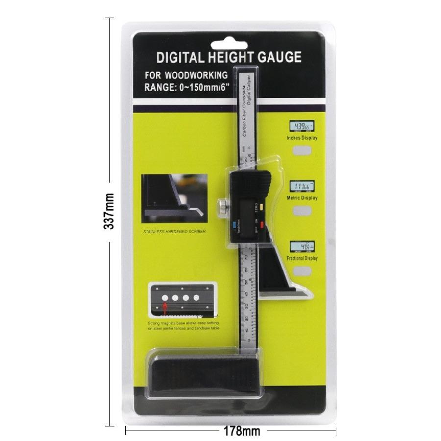 Цифровой штангенциркуль для измерения высоты 150 мм Электронный разметочный стол для деревообработки