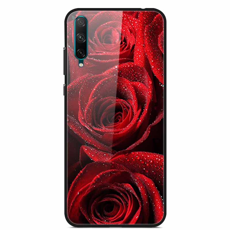 Чехол из закаленного стекла For Honor 30i для Huawei Honor 30 i Мягкий бампер Жесткий Funda Для Honor 30i LRA-LX1 Чехол для телефона Обложка Honor30i