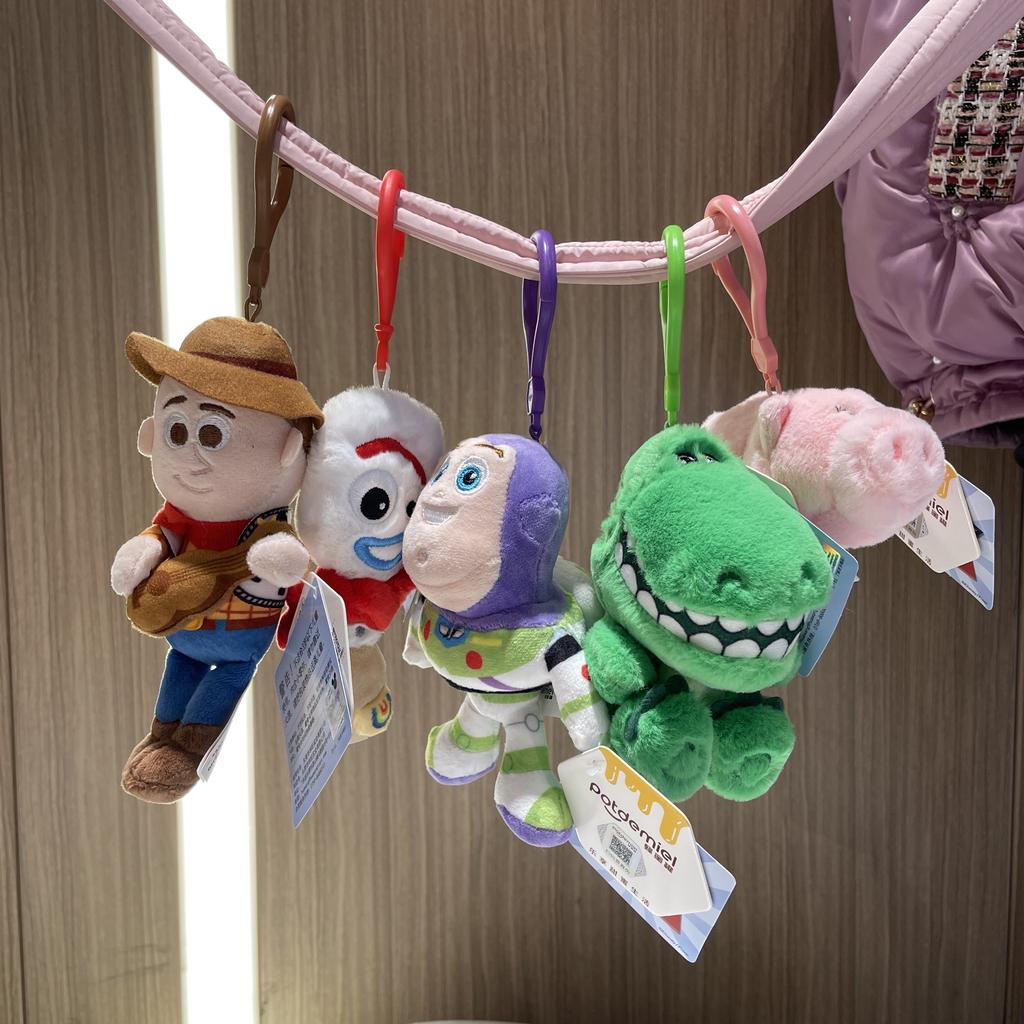 Disney Базз Лайтер Вуди Плюшевые Игрушки История Игрушек Брелок Аксессуары для Сумки Брелок для Ключей Брелок для Машины Подарок на День Святого Валентина