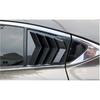 Жалюзи на окно Совместимые для Mazda 6 ATENZA 2020 2021 Боковые накладки на вентиляционные отверстия Глянцево-черные Накладки на заднее окно автомобиля Аксессуары(Углеродная поверхность)