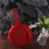 Multipurpose Non-stick Enameled Cast Iron Dutch Oven Flat Bottomed Red Frying Pan Universal Round Omelette Pan Induction Cooker
