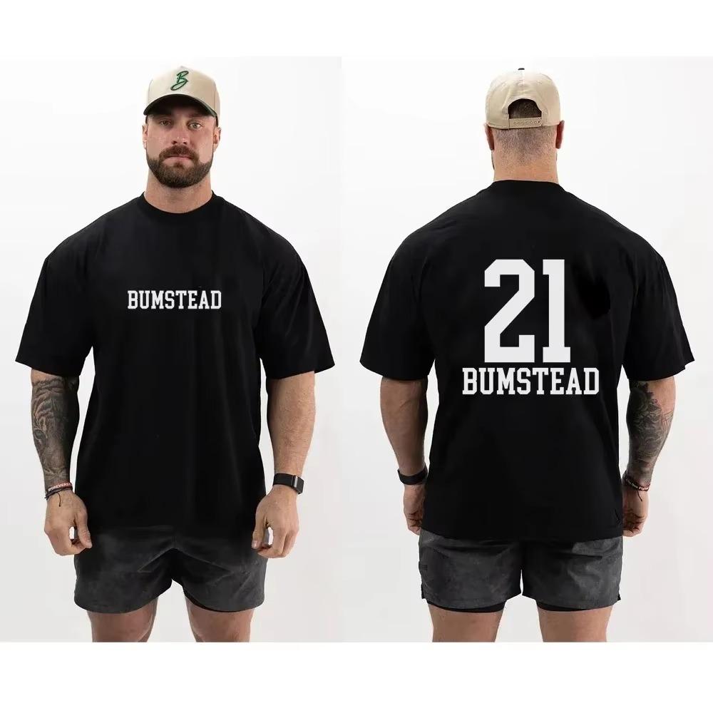 Summer Joggers Gym T Shirt CBUM T-shirt Men Thavage Muscular Sports Casual Round Neck Short Sleeve Cotton Running Bodybuilding