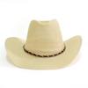 Ковбойская шляпа модная шляпа мужская шляпа федора соломенная