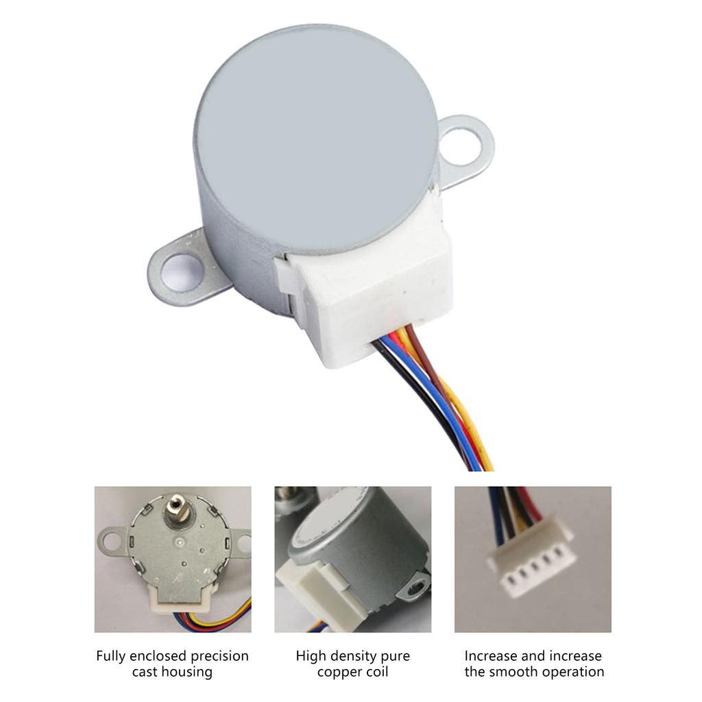 24BYJ48 5V редуктор шагового двигателя редукторный двигатель 4-фазный 5-проводной 1/64 передаточное отношение беспроводной камеры мониторы двигатель